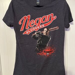 Women’s 2XL Walking Dead Negan Sluggers Graphic T-Shirt